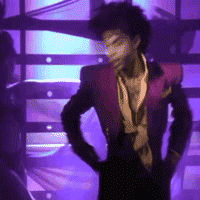 Prince diamonds pearls violet organ grinder