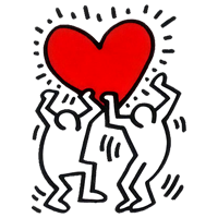 Keith Haring Art Painting