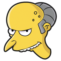 Mr Burns Simpsons