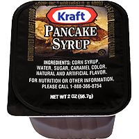 Syrup packet